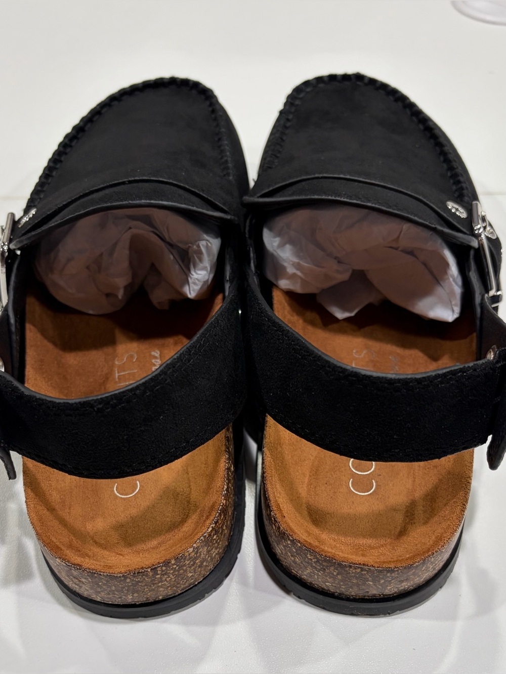 Coconuts by Matisse Women's 8M 8 Tyler Mule Shoes Black NWT Cushy Cork - Picture 4 of 10
